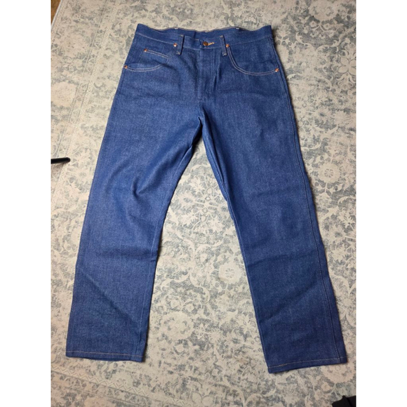 Wrangler Other - Men's Wrangler Blue Straight Jeans Waist 34 x 30 cowboy vintage new without tags